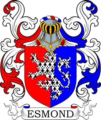 ESMOND family crest ESMOND family crest