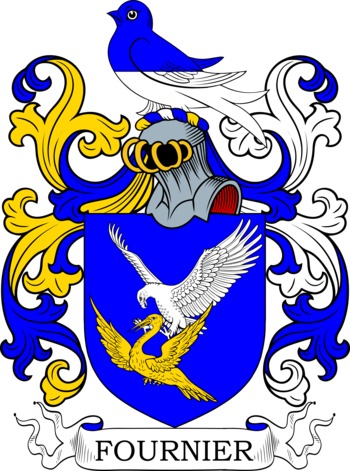 FOURNIER family crest FOURNIER family crest