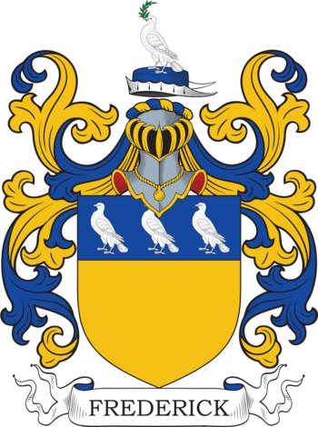 FREDERICK family crest FREDERICK family crest