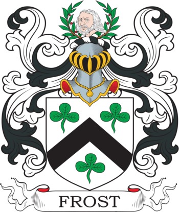 FROST family crest FROST family crest