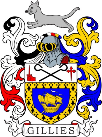 GILLIES family crest GILLIES family crest