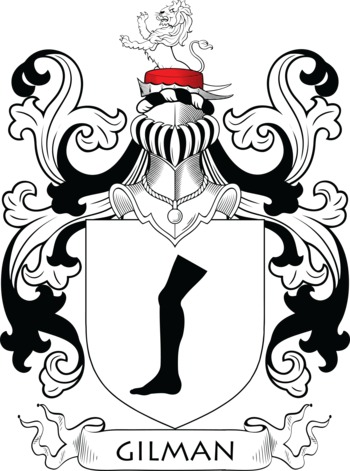 GILMAN family crest GILMAN family crest