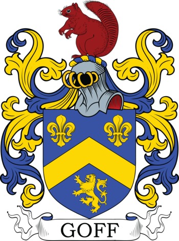 GOFF family crest GOFF family crest