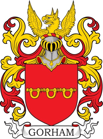 GORHAM family crest GORHAM family crest