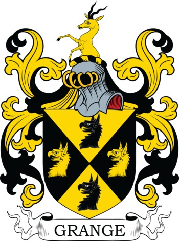 GRANGE family crest GRANGE family crest