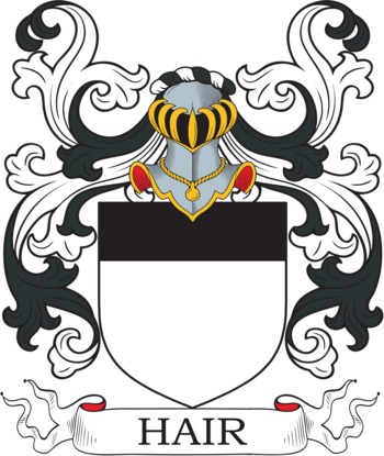 HAIR family crest HAIR family crest