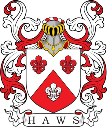 HAWS family crest HAWS family crest