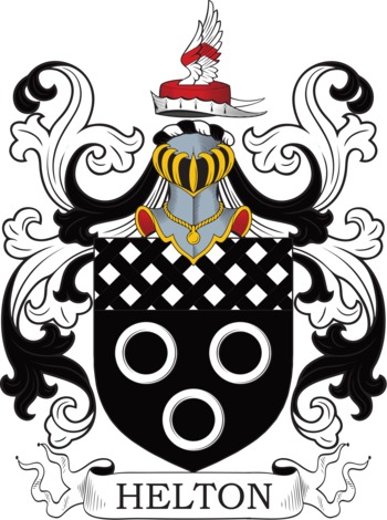 HELTON family crest HELTON family crest