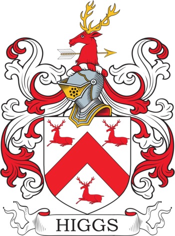 HIGGS family crest HIGGS family crest