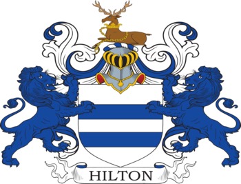 HILTON family crest HILTON family crest
