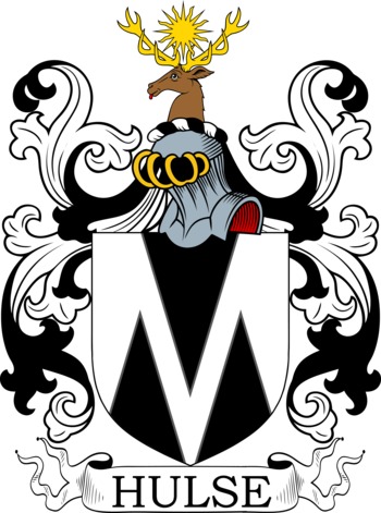 HULSE family crest HULSE family crest