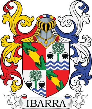 IBARRA family crest IBARRA family crest