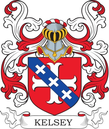 KELSEY family crest KELSEY family crest