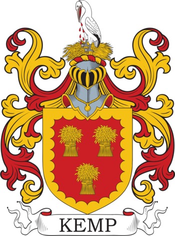 KEMP family crest KEMP family crest