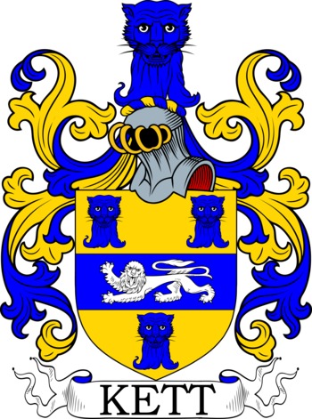 KETT family crest KETT family crest