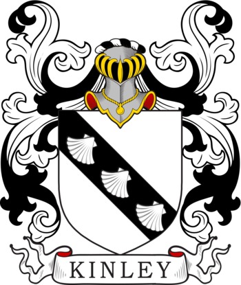 KINLEY family crest KINLEY family crest