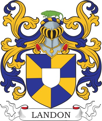 LANDON family crest LANDON family crest