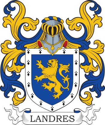LANDRY family crest LANDRY family crest