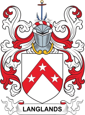 LANGLANDS family crest LANGLANDS family crest