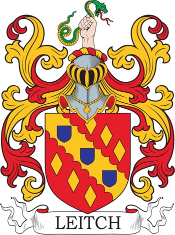 LEITCH family crest LEITCH family crest