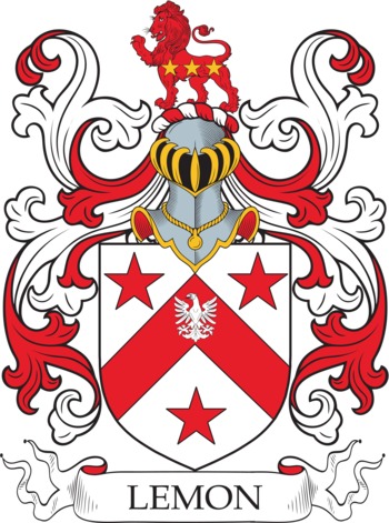 LEMON family crest LEMON family crest