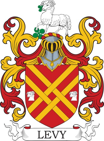 LEVY family crest LEVY family crest