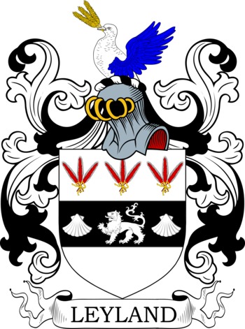 LEYLAND family crest LEYLAND family crest
