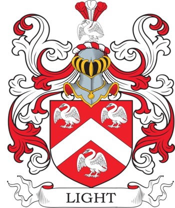 LIGHT family crest LIGHT family crest
