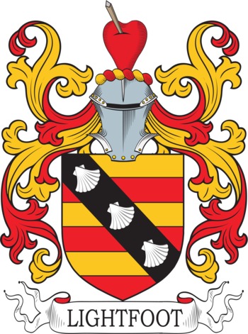 LIGHTFOOT family crest LIGHTFOOT family crest