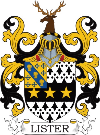 LISTER family crest