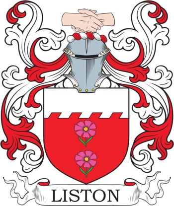 LISTON family crest LISTON family crest