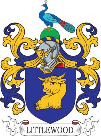 LITTLEWOOD family crest LITTLEWOOD family crest
