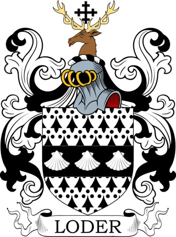 LODER family crest LODER family crest