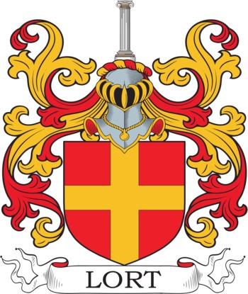 LORT family crest LORT family crest