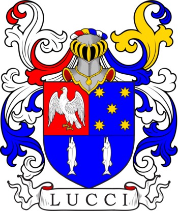 LUCCI family crest LUCCI family crest