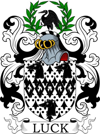 LUCK family crest