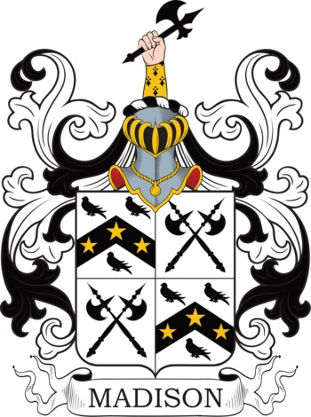 MADISON family crest MADISON family crest
