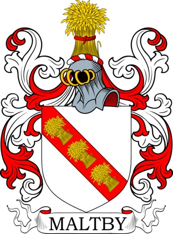 MALTBY family crest MALTBY family crest