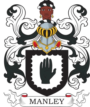 MANLEY family crest MANLEY family crest