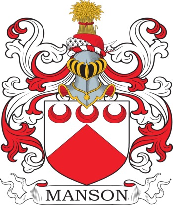 MANSON family crest MANSON family crest