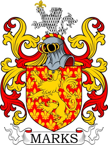 MARKS family crest MARKS family crest