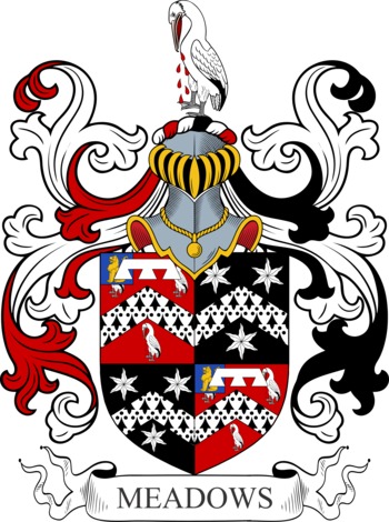 MEADOWS family crest MEADOWS family crest