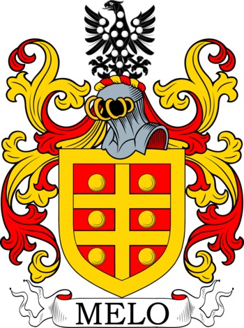 MELO family crest MELO family crest
