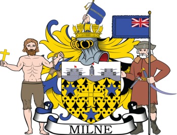 MILNE family crest MILNE family crest