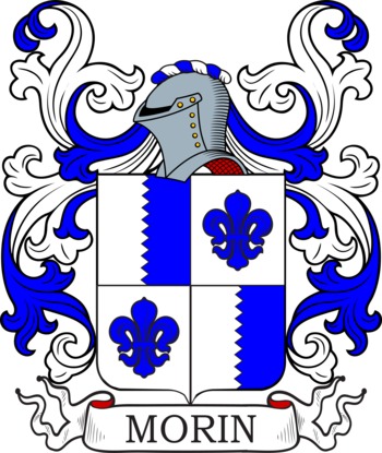 MORIN family crest MORIN family crest