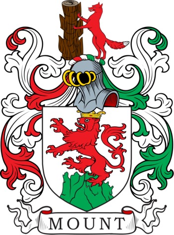 MOUNT family crest MOUNT family crest