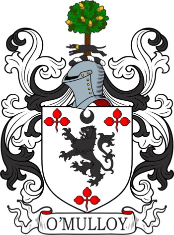 MULLOY family crest MULLOY family crest