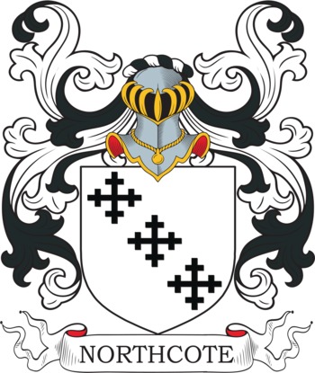 NORTHCOTE family crest NORTHCOTE family crest