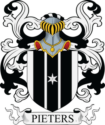 PIETERS family crest PIETERS family crest