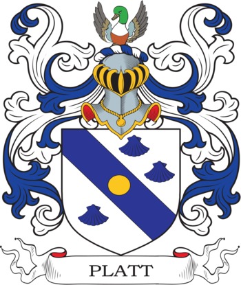 PLATT family crest PLATT family crest
